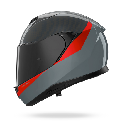 X-904 ULTRA CARBON VERNICIATURA SPECIALE Grigio / Rosso