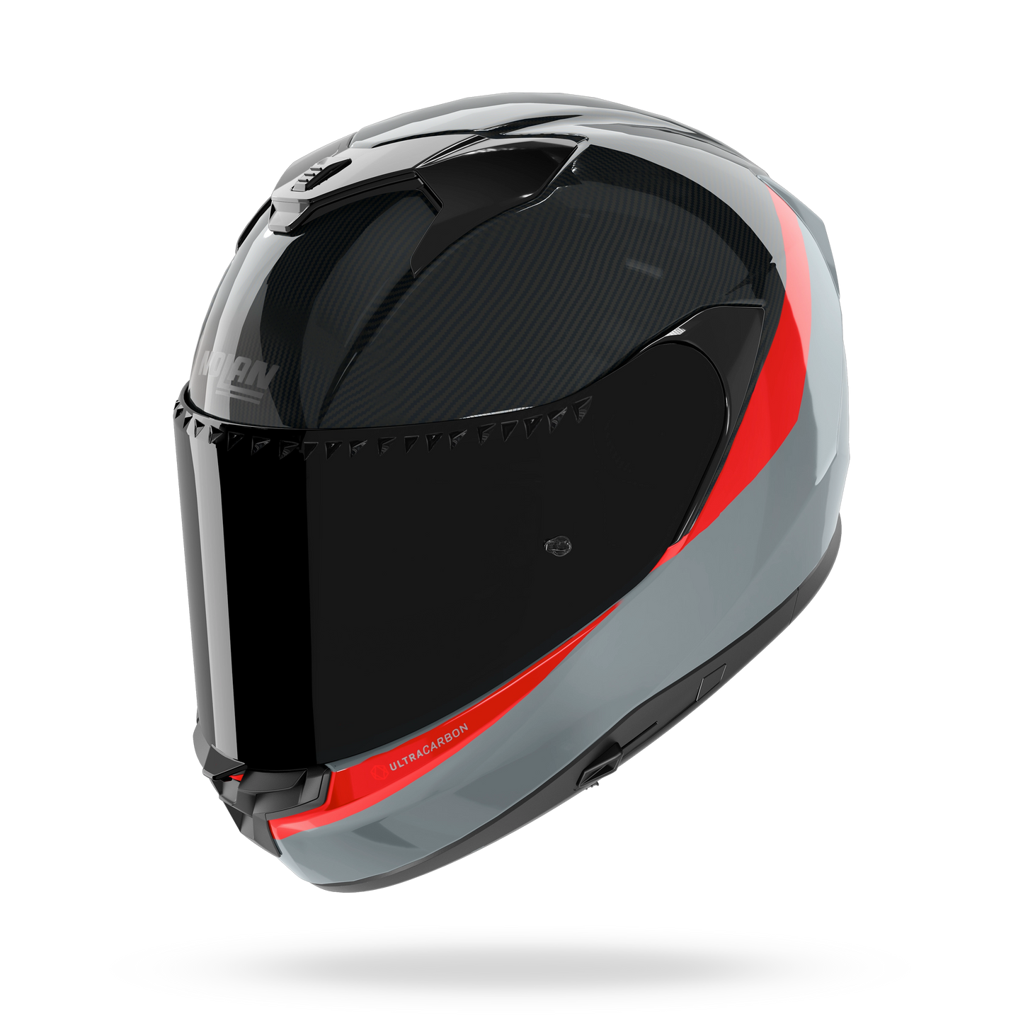 X-904 ULTRA CARBON VERNICIATURA SPECIALE Grigio / Rosso