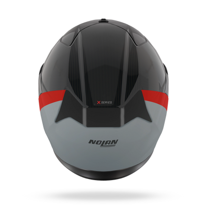 X-904 ULTRA CARBON VERNICIATURA SPECIALE Grigio / Rosso