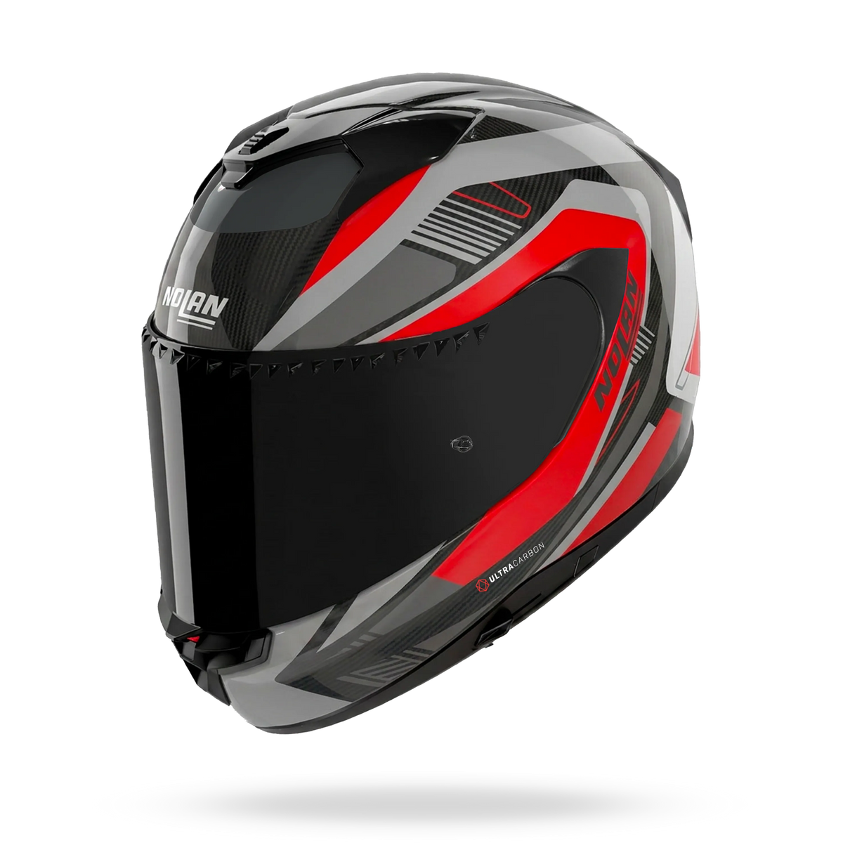 X-904 ULTRA CARBON TANGENTE Nero / Rosso / Grigio lava