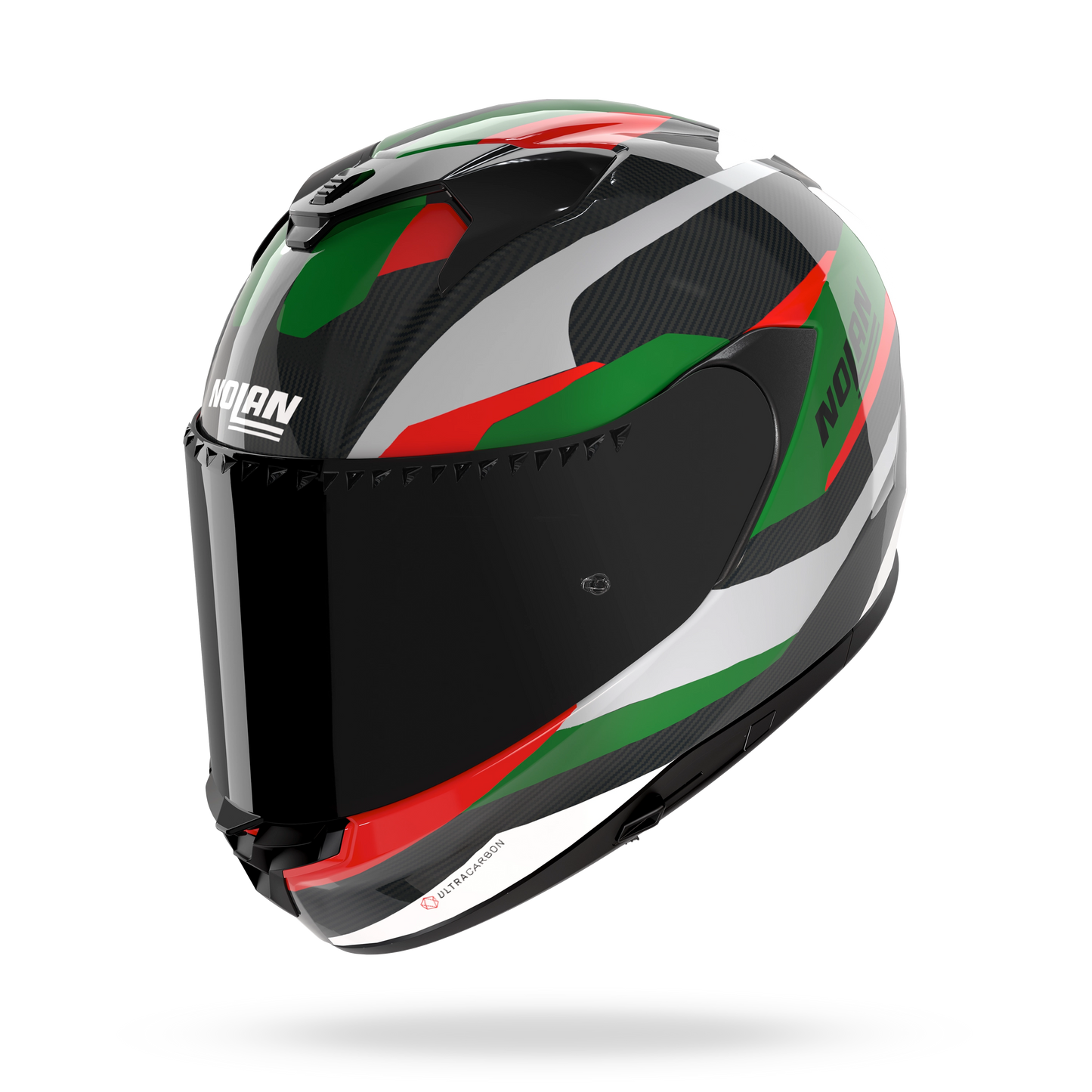 X-904 ULTRA CARBON CALIBRO Argento / Verde / Rosso