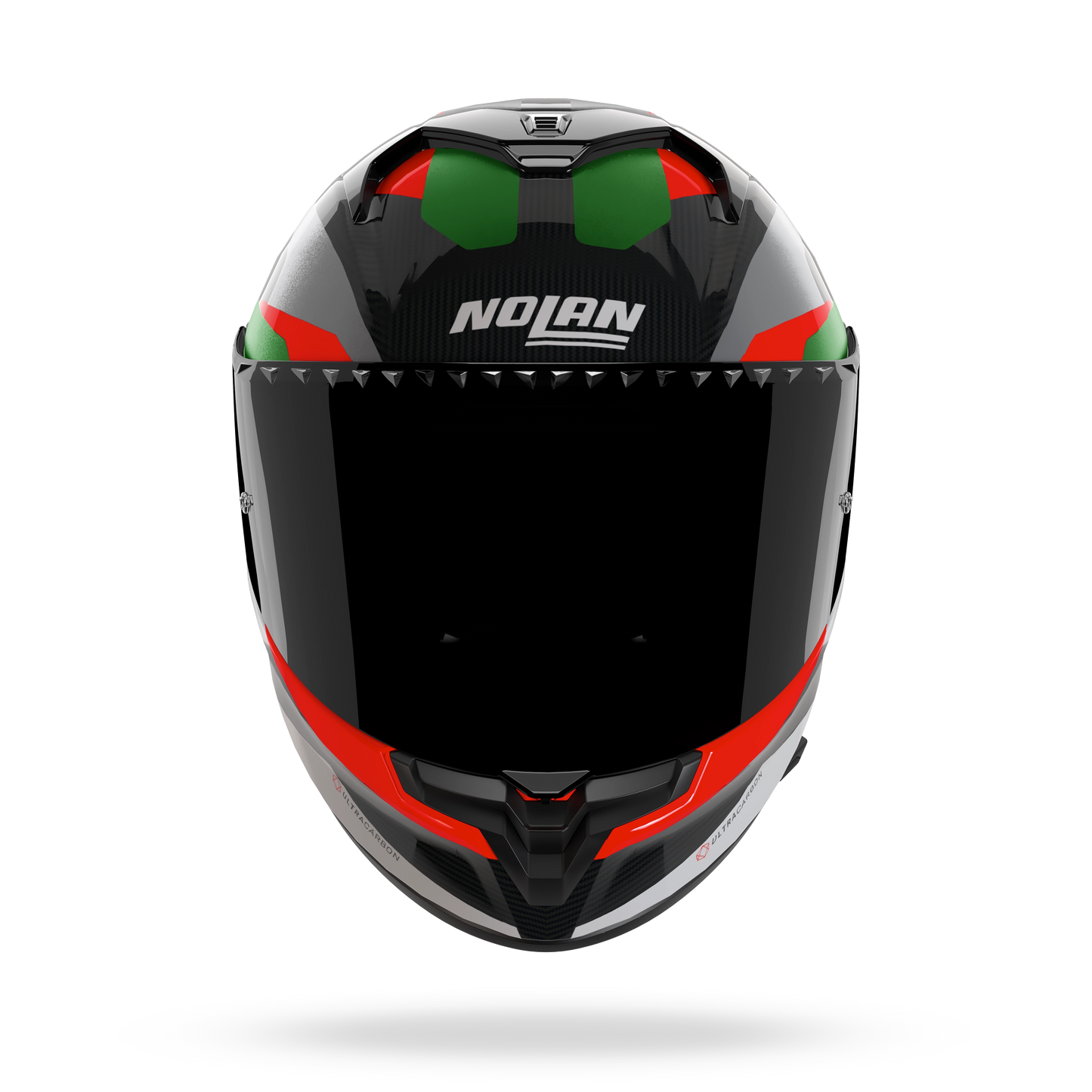 X-904 ULTRA CARBON CALIBRO Argento / Verde / Rosso