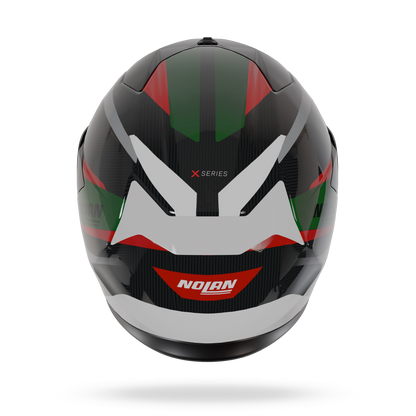 X-904 ULTRA CARBON CALIBRO Argento / Verde / Rosso