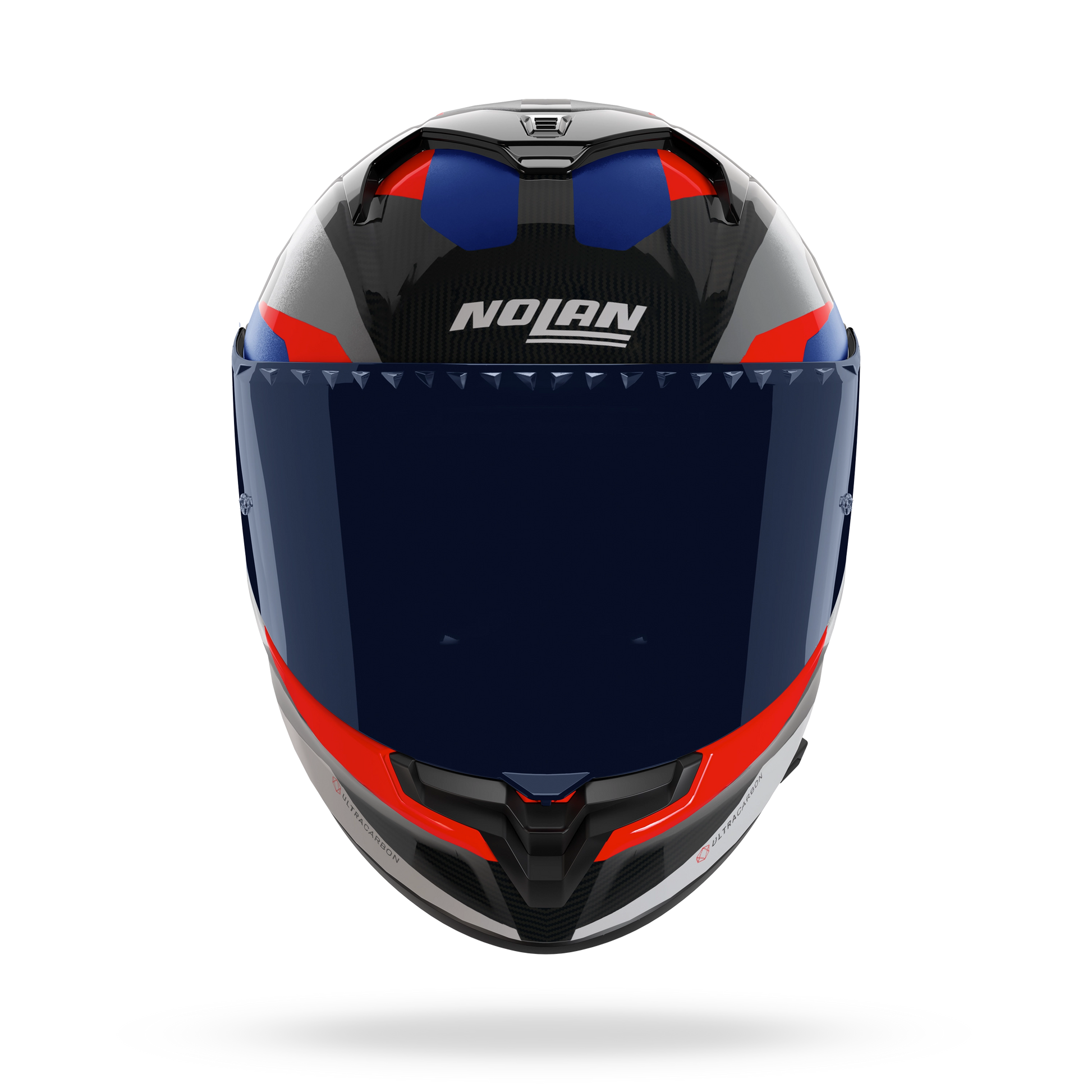 X-904 ULTRA CARBON CALIBRO Antracite / Blu / Rosso – Nolan Helmets