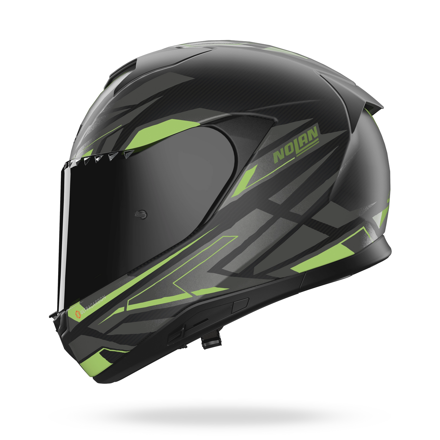 X-904 ULTRA CARBON ROMBO Antracite / Verde impulso