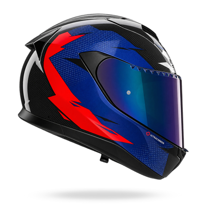 X-904 ULTRA CARBON SFIDA Nero / Blu / Rosso