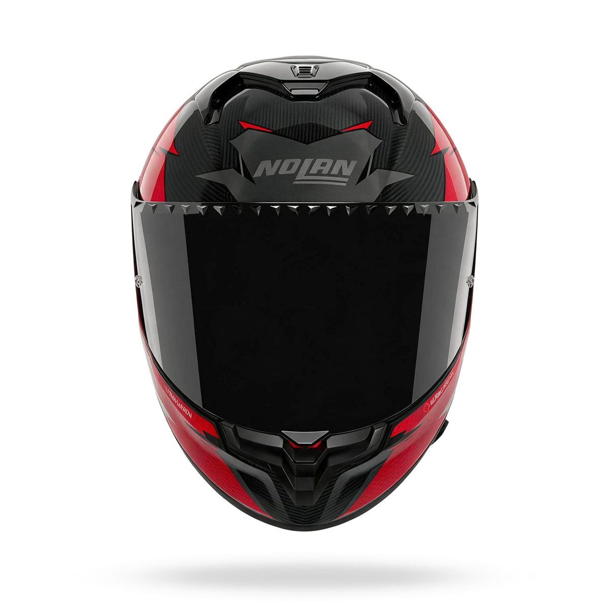 X-904 ULTRA CARBON SFIDA Nero / Rosso / Argento