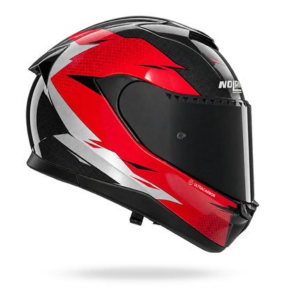X-904 ULTRA CARBON SFIDA Nero / Rosso / Argento