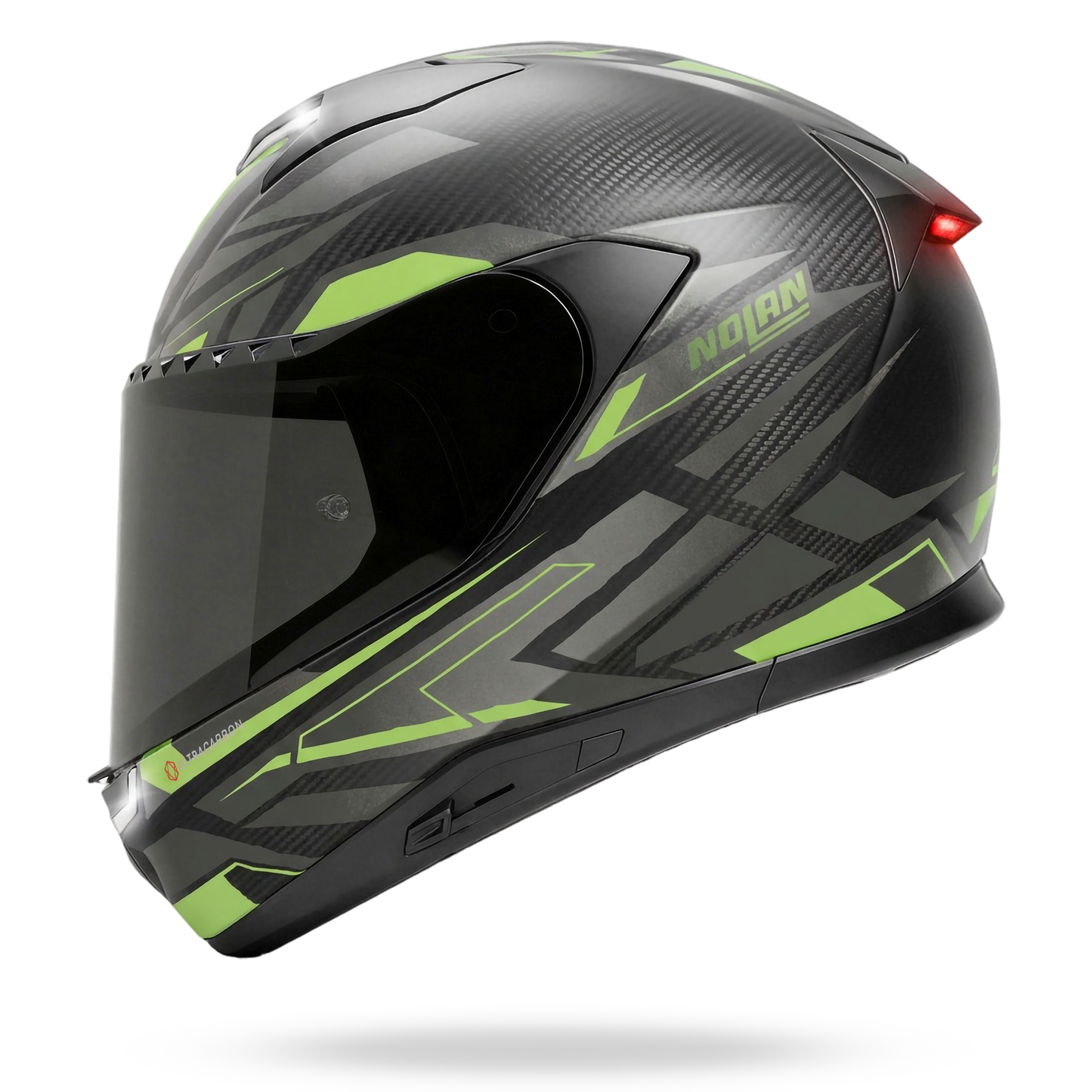 X-904 ULTRA CARBON ROMBO I-ESS Antracite / Verde impulso