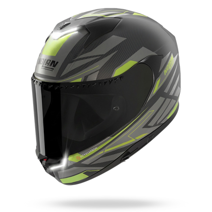 X-904 ULTRA CARBON ROMBO I-ESS Antracite / Verde impulso