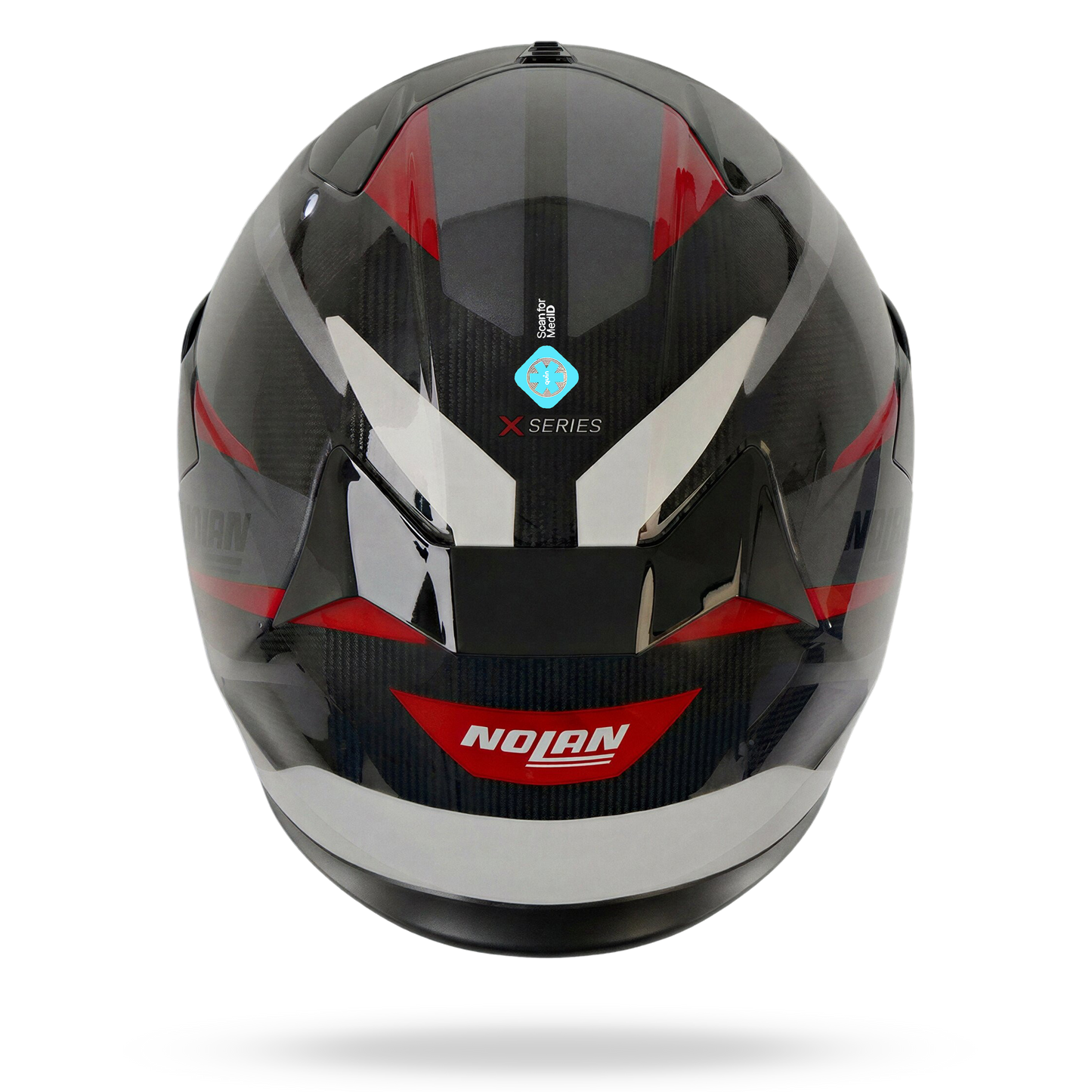 X-904 ULTRA CARBON CALIBRO QUIN Antracite / Rosso