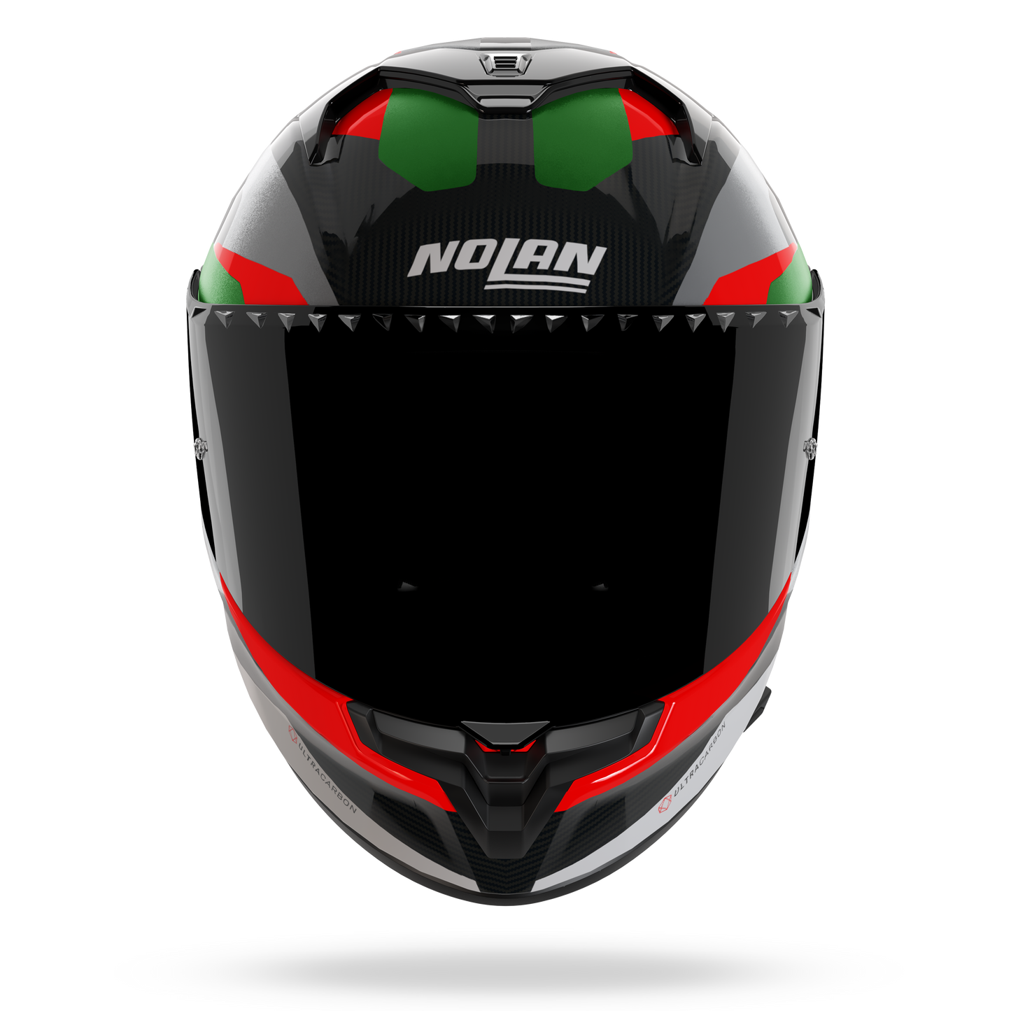 X-904 ULTRA CARBON CALIBRO QUIN Argento / Verde / Rosso