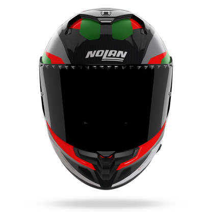 X-904 ULTRA CARBON CALIBRO QUIN Argento / Verde / Rosso